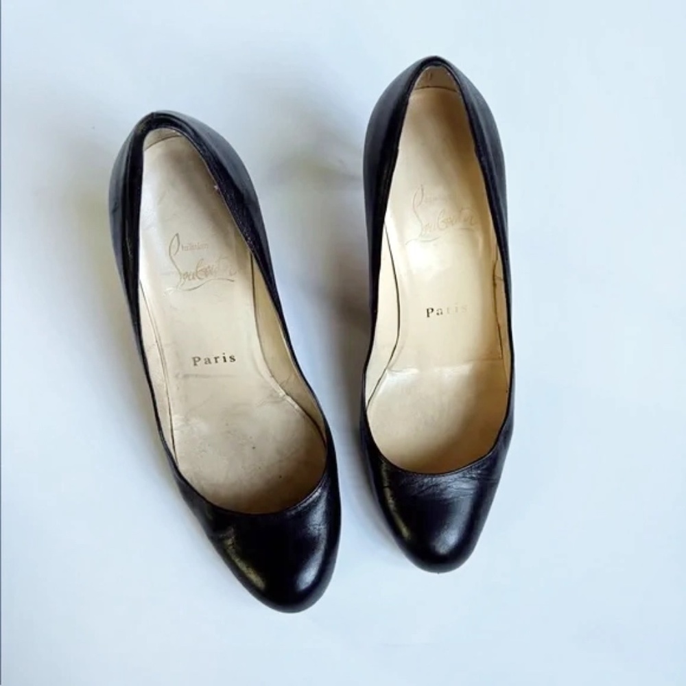 Christian Louboutin simple pump 85 kid in black - Picture 6 of 10